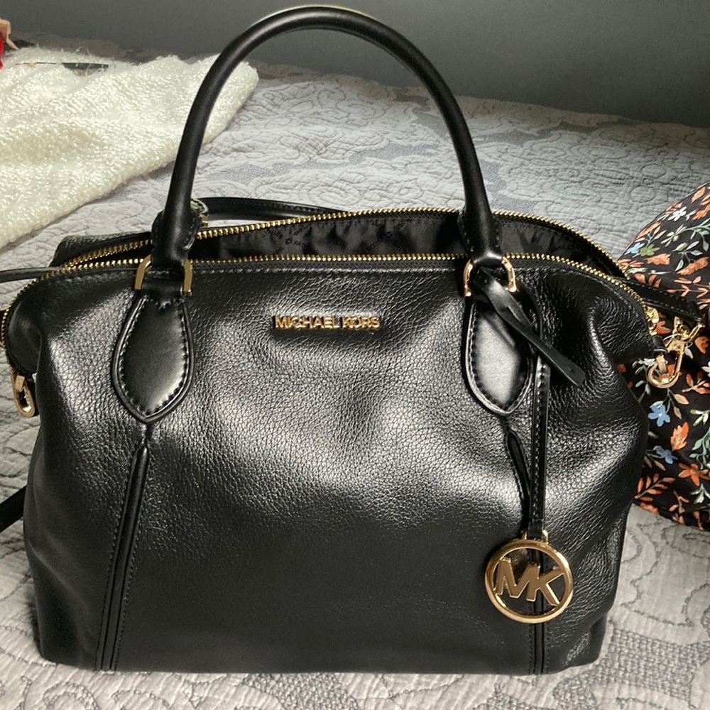 Brand new Michael Kors medium black satchel